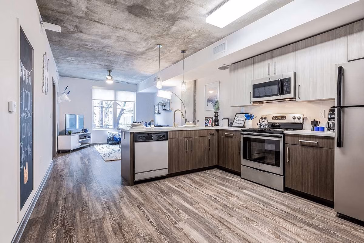 Room cleaned by Austin Skyline Cleaning